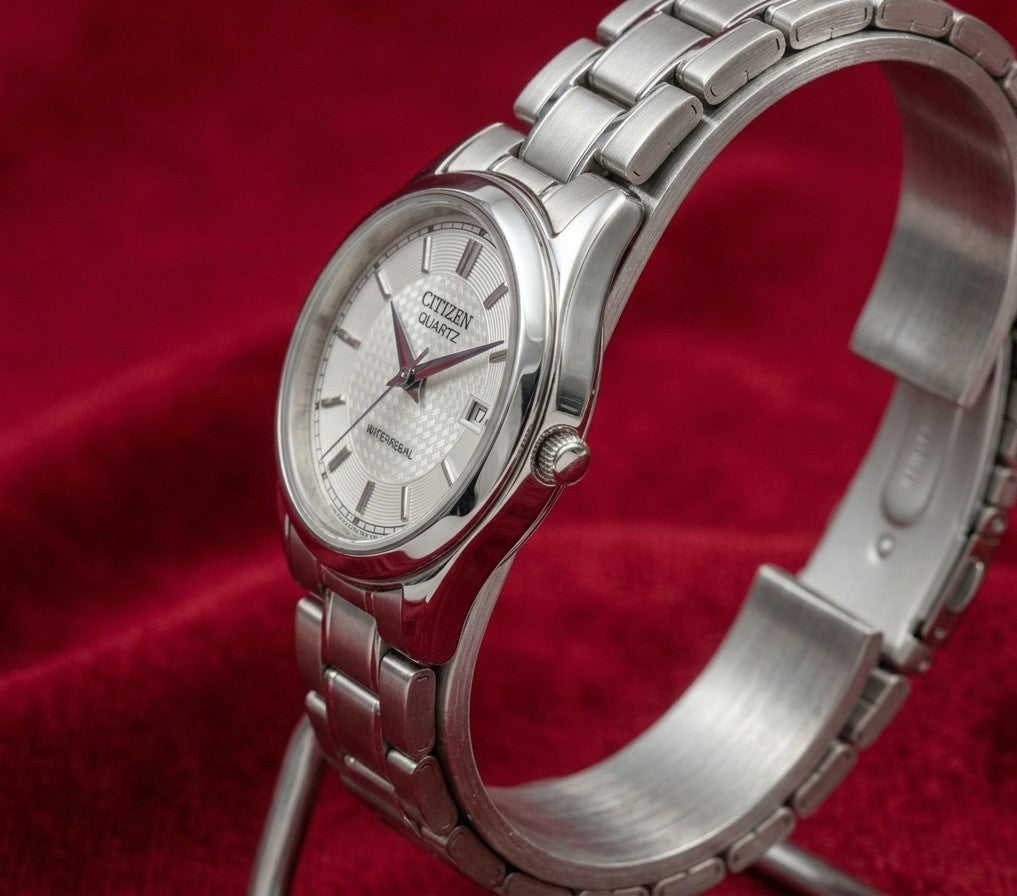 Citizen- Elegant Silver Stainless Steel Watch