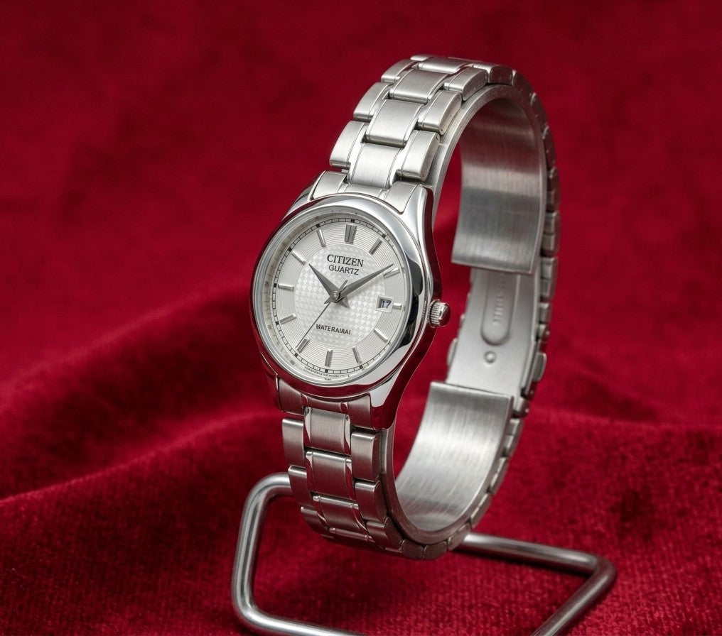 Citizen- Elegant Silver Stainless Steel Watch
