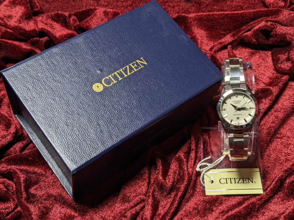 Citizen- Elegant Silver Stainless Steel Watch