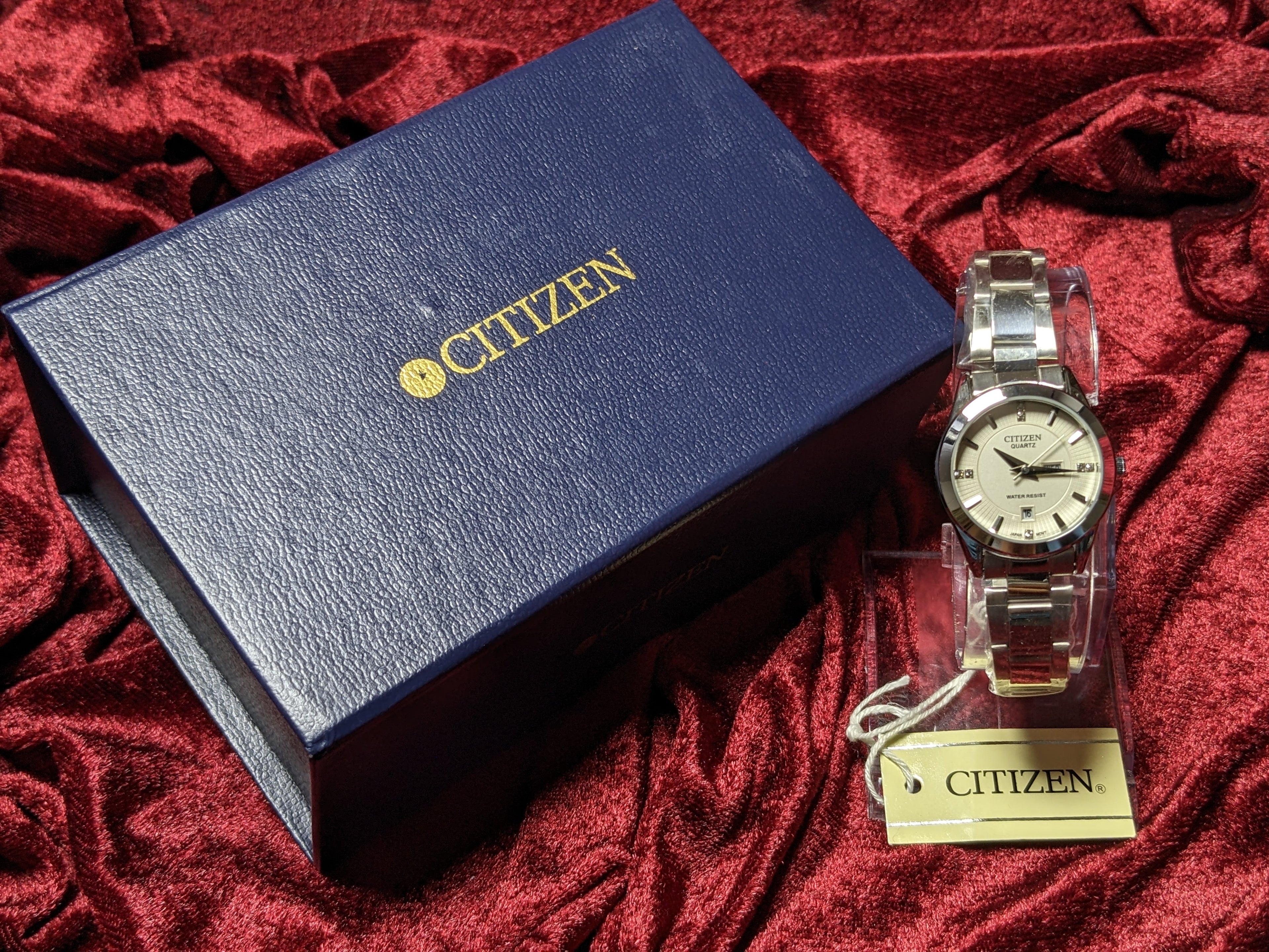 Citizen- Elegant Silver Stainless Steel Watch