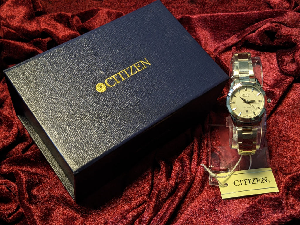 Citizen- Elegant Silver Stainless Steel Watch