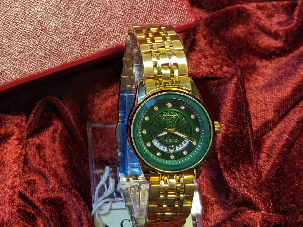 Citizen- Elegant Green dial Gold Watch