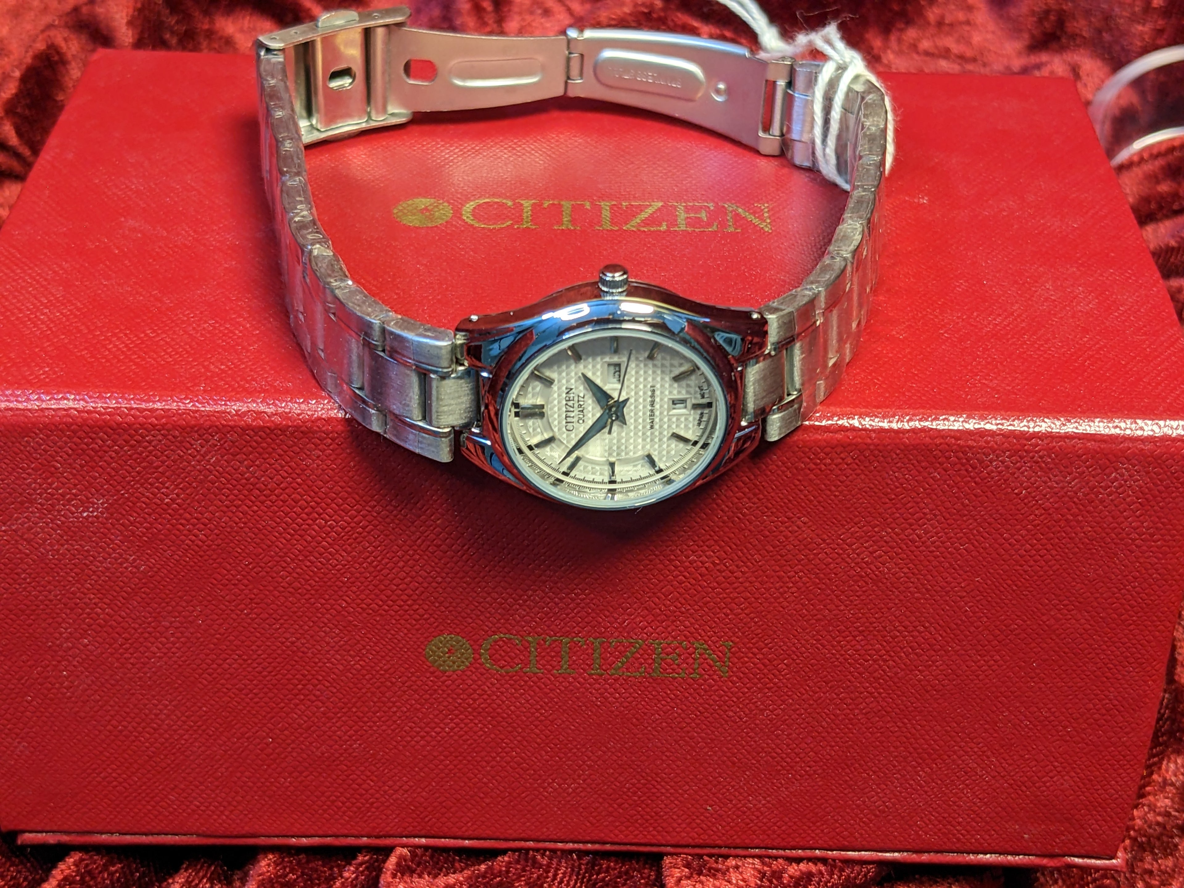 Citizen- Elegant Silver Stainless Steel Watch