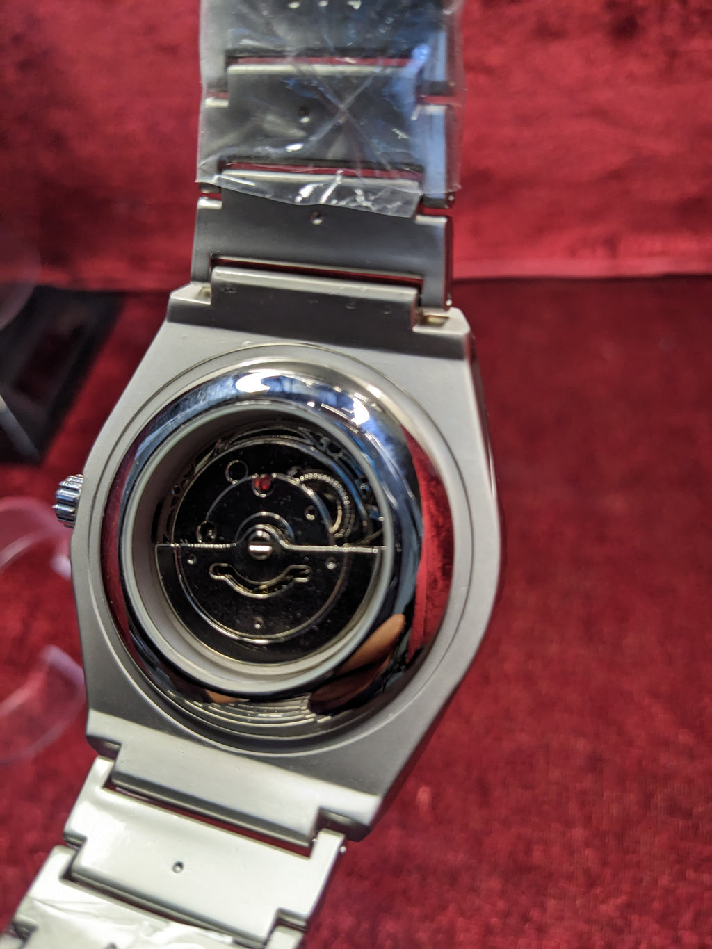 Hublot Skeleton Automatic Tourbillon – Silver Stainless Steel Watch