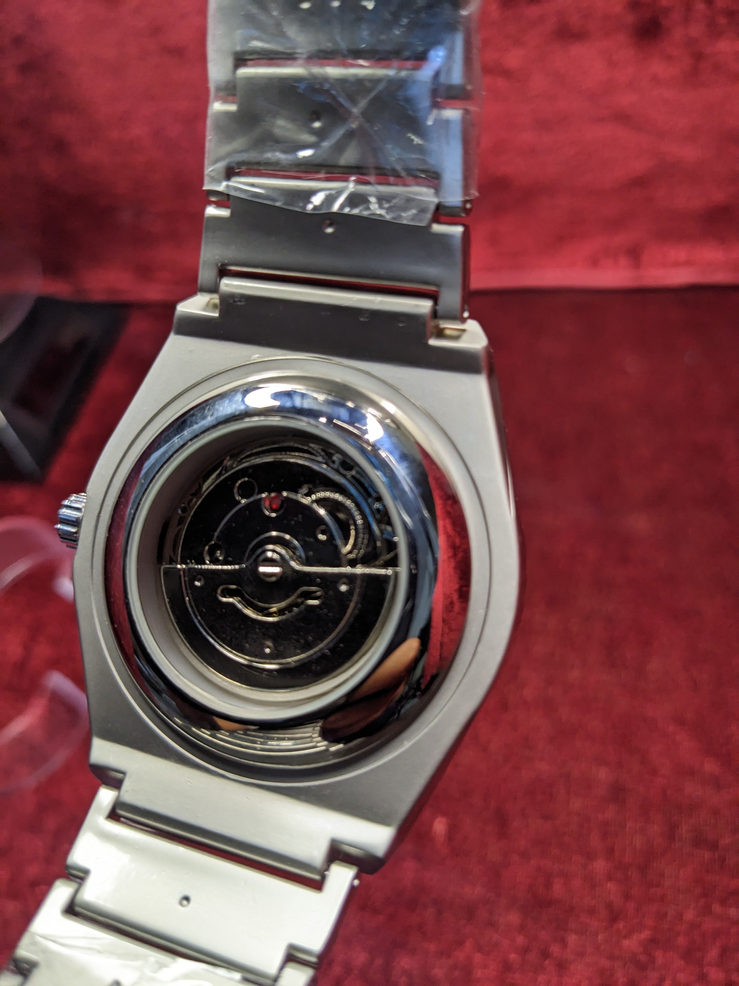 Hublot Skeleton Automatic Tourbillon – Silver Stainless Steel Watch